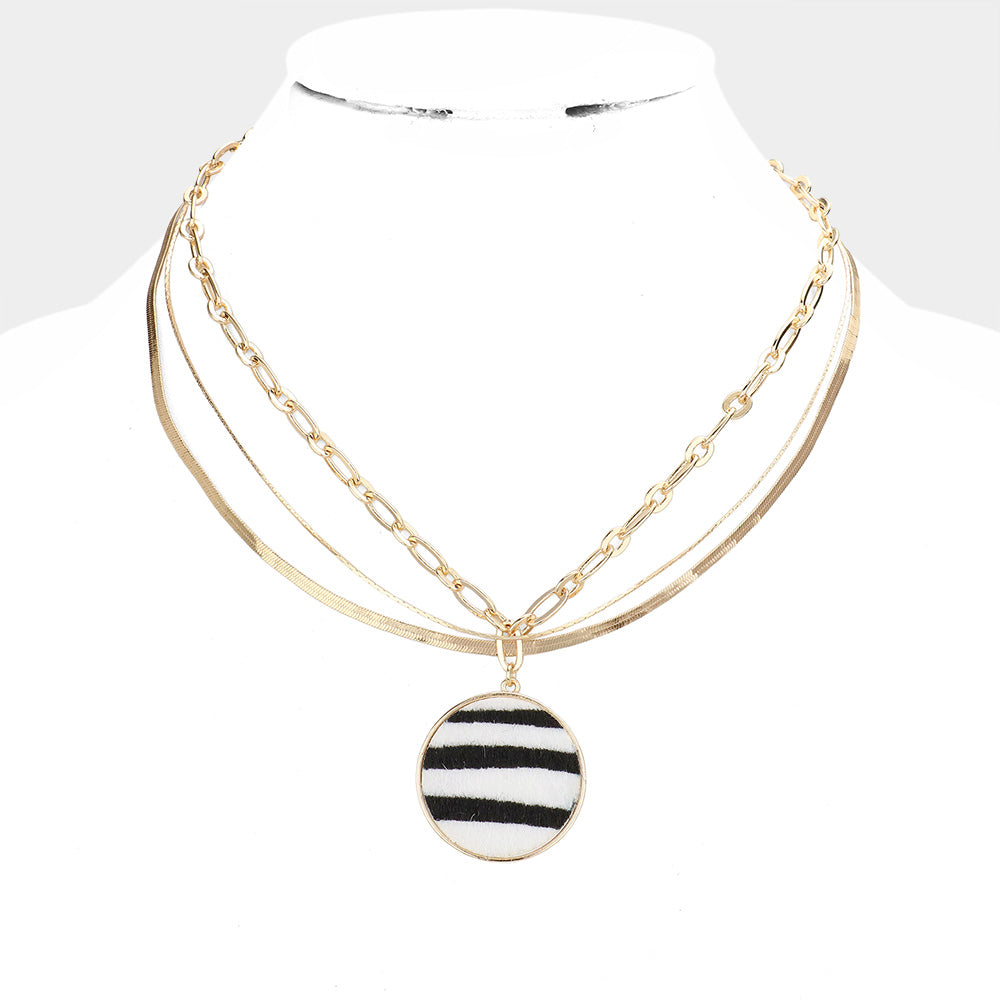 Dainty Zebra Print